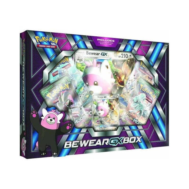 Bewear GX Box from Guardians Rising Pokémon card set